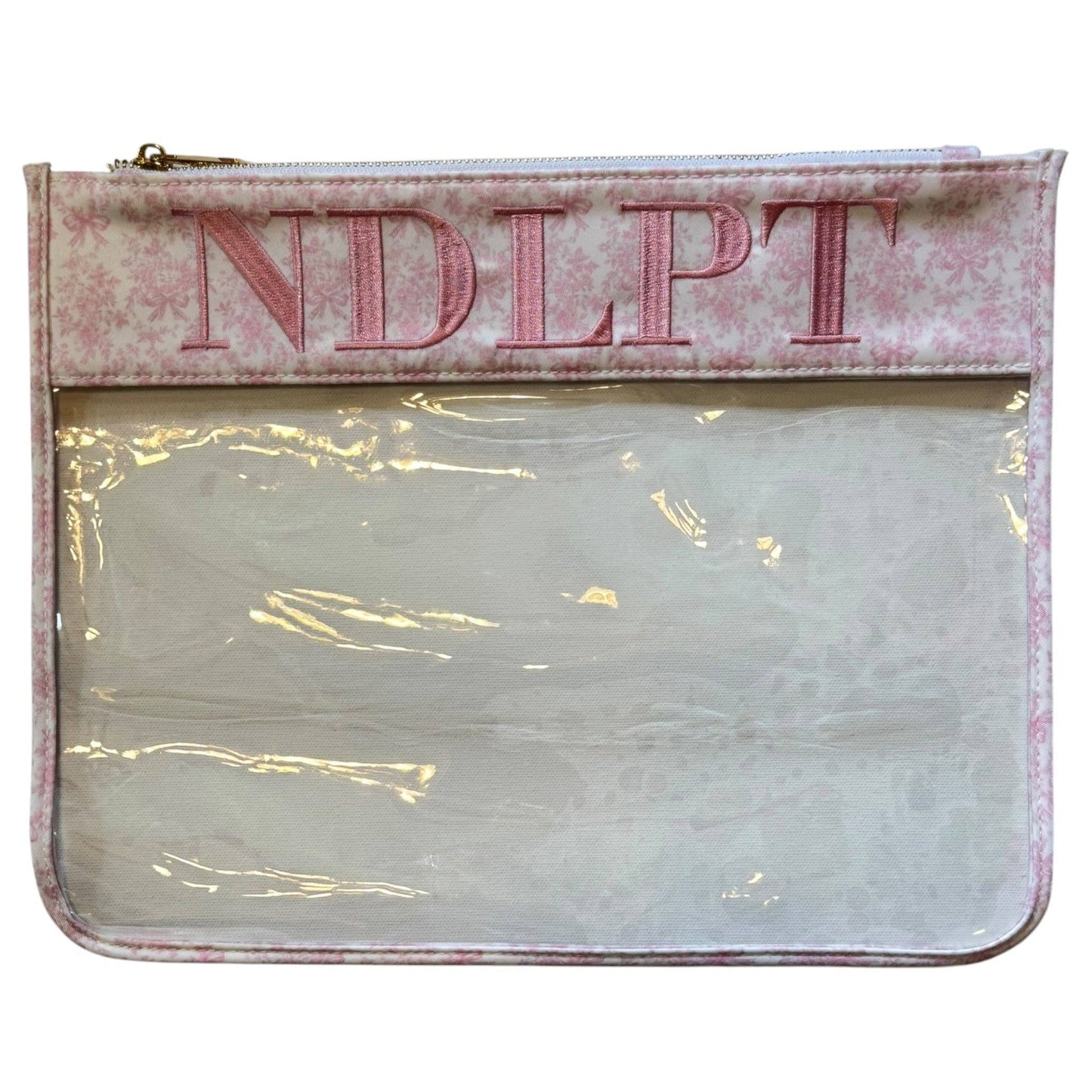 NDLPT Pink Coquette Project Bag