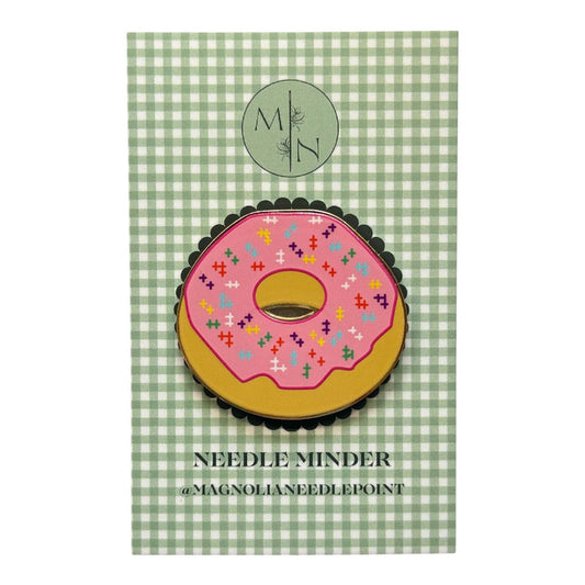 1.5” Strawberry Sprinkles Donut Needle Minder