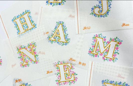 Floral Alphabet Letters
