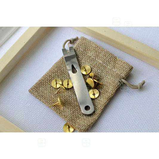 Stainless Steel Needlepoint Canvas Tack Remover