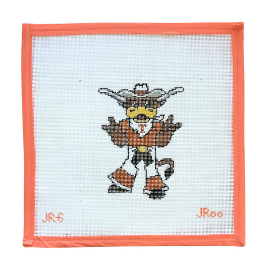 Vintage Mascot with Horns