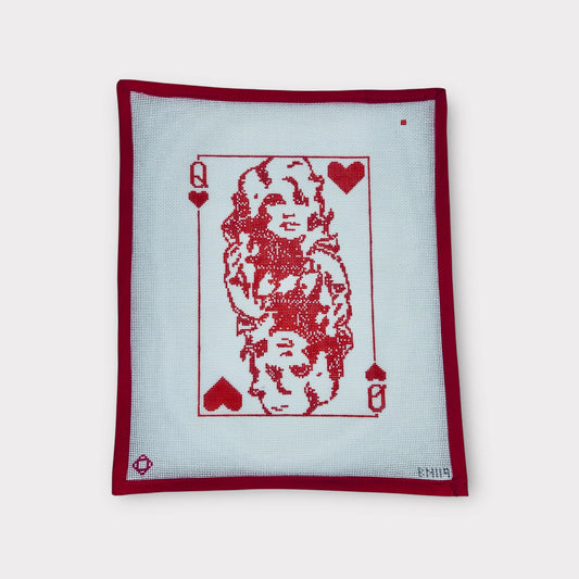 Dolly Queen of Hearts Pillow/Tray Insert